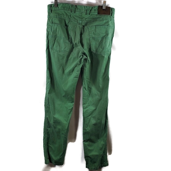 Engbers Men's Pants Straight Leg Stretch Leisure Regular 50 W34 L32 Green. - Picture 8 of 8